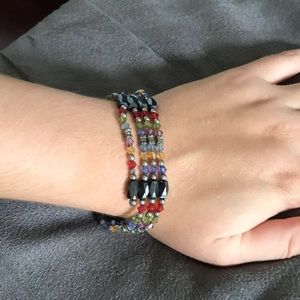 Magnetic wrap bracelet